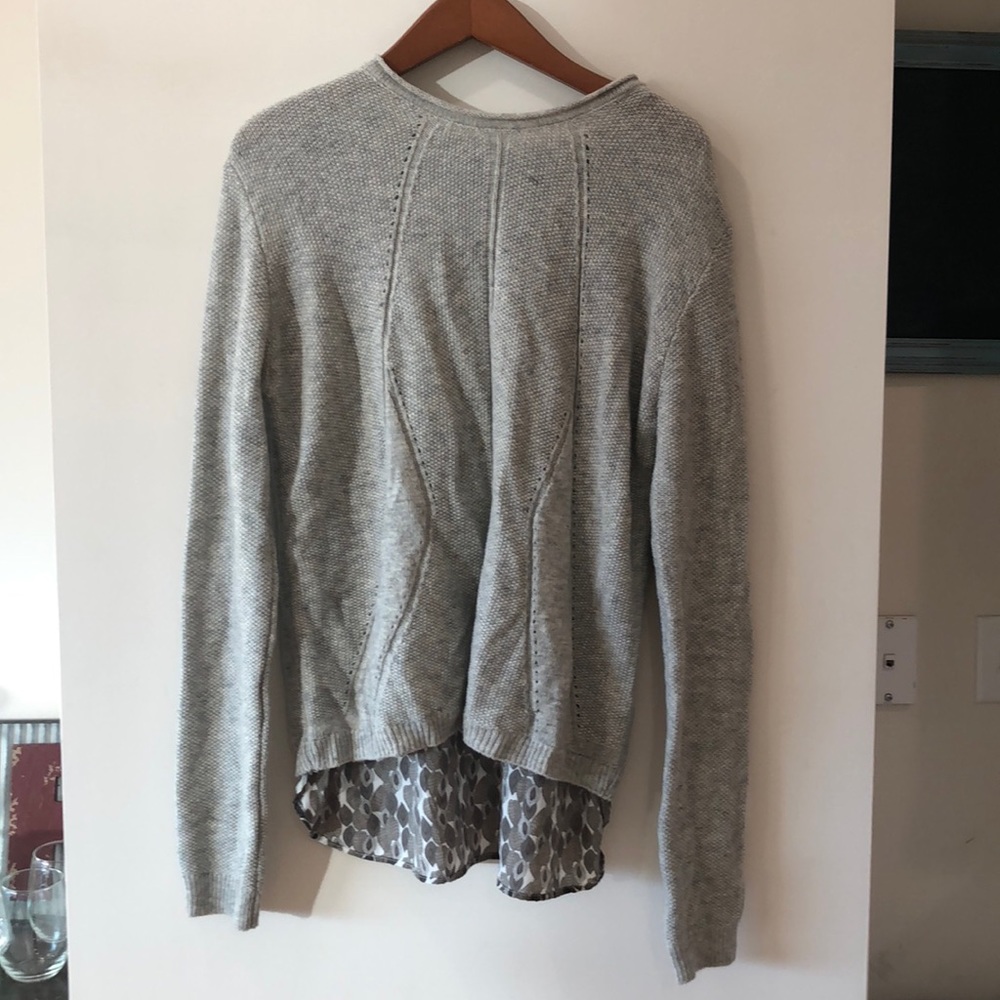 Silk Underlay Sweater